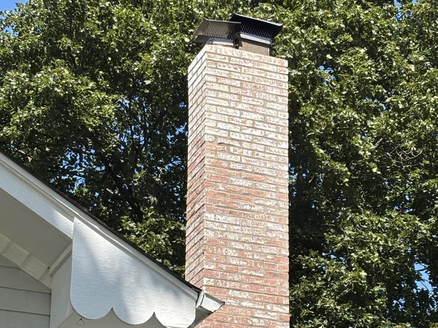 Chimney sealed and finished